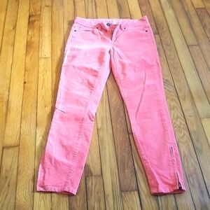 J.Crew Toothpick 27 100% Cotton Jean's